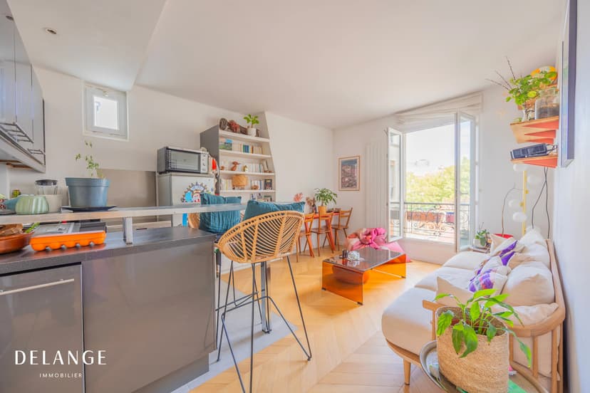 Charonne - Appartement 2 pièces 38 m²