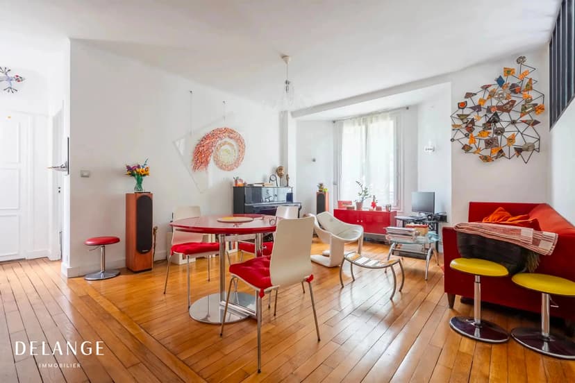 Ménilmontant - Appartement 4 pièces 76 m²