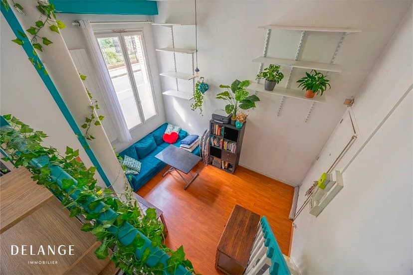 Peupliers - Appartement T1 bis avec mezzanine - 40 m²