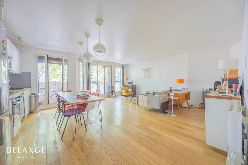 Montrouge – Appartement 4 pièces 85 m² + Box