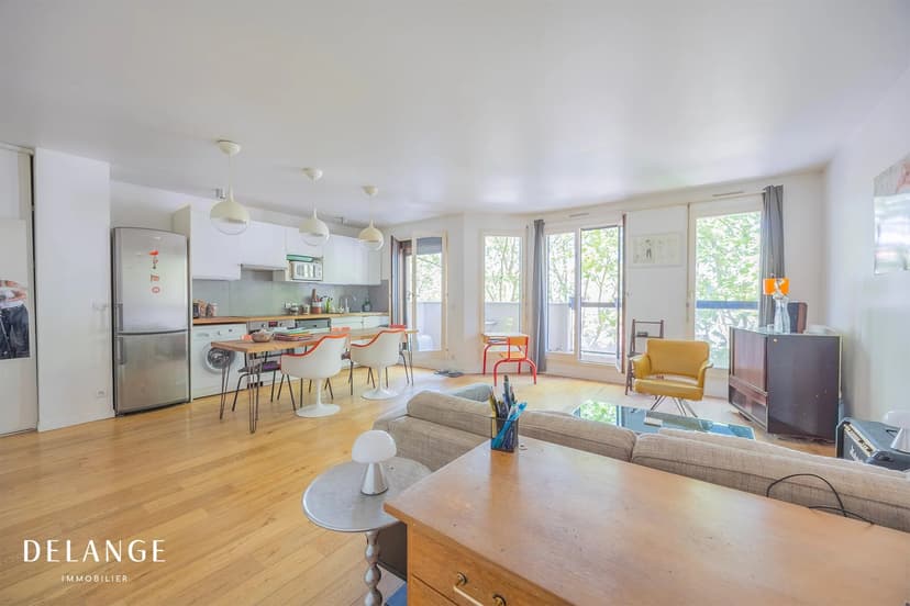 Montrouge – Appartement 4 pièces 85 m² + Box