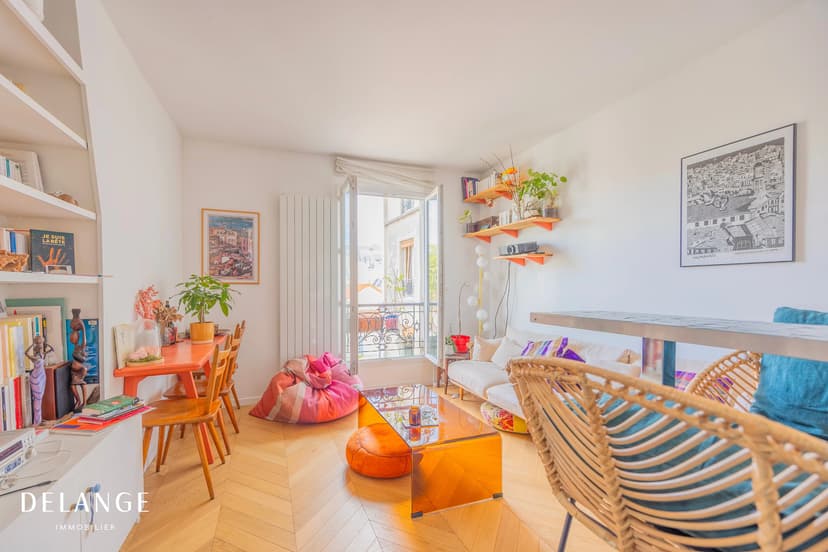 Charonne - Appartement 2 pièces 38 m²